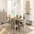 Dining Table - Toffe With Rope Base