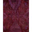 Tapis unique noué à la main mauve Rachal - 12 pi 2 po x 17 pi 10 po