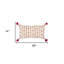 Magenta Beige Tribal Inspired Tasseled Lumbar Pillow-101178624