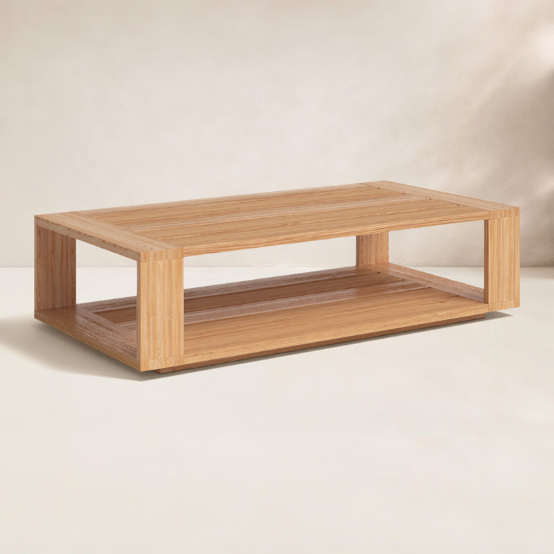 Qube Outdoor Teak Coffee Table