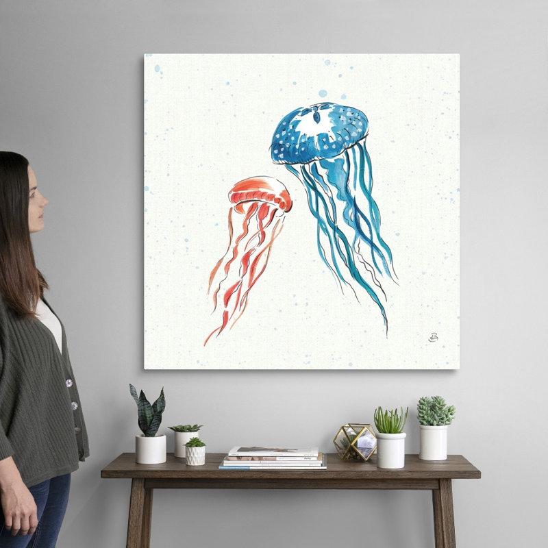 " Maritime VI " Painting, 36" H x 36" W x 1" D, Wrapped Canvas