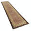 Tapis de couloir 2,8 po x 11,5 pi beige, brun et rouge noué à la main pour la cuisine, tapis de couloir en laine, tapis de couloir, tapis d'escalier