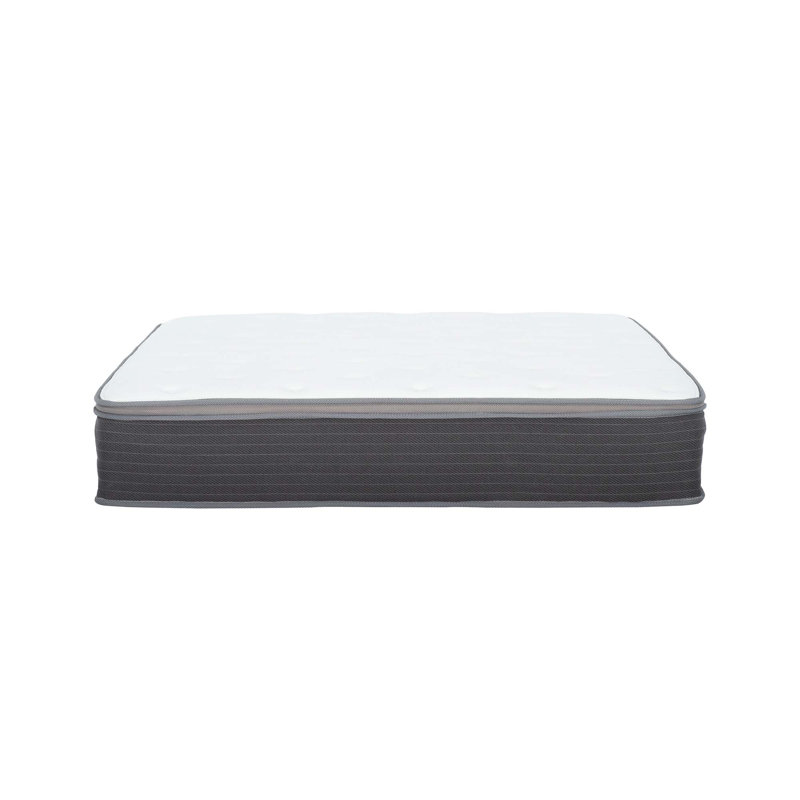 Pocket Spring Mattress Bed In A Box, Soft Euro Top Gel Memory Foam Mattress, California King, 12"