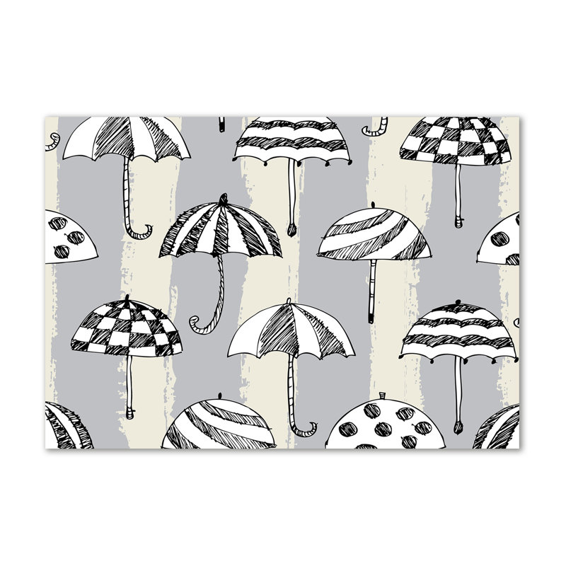 Umbrellas - Wrapped Canvas Print