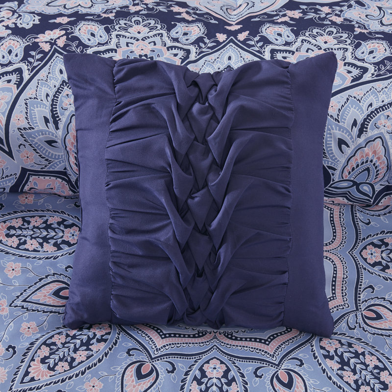 Ensemble d'édredon en microfibre Vanmatre, Édredon simple / simple TG et 1 taie décorative