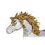 Mustang Horse Armored Sculpture, Walking