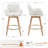 Wylee Swivel Upholstered 26.6" H Counter Stool-565308810