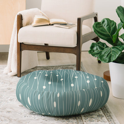 Coussin de plancher rond heather dutton