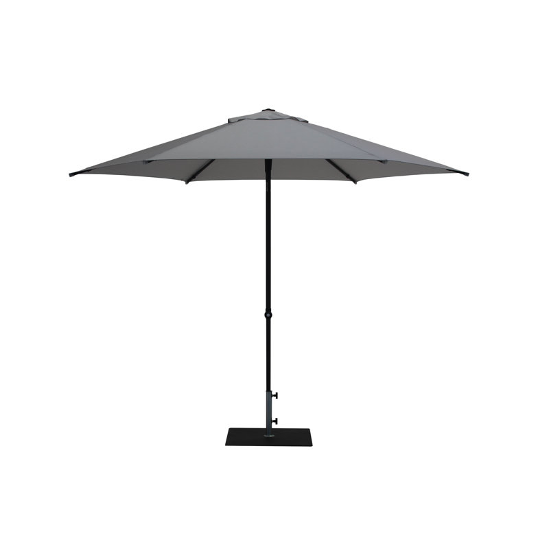 Annalize 300cm Market Parasol, Grey