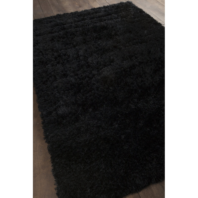 Oyster Area Rug in Black, 5' x 7'6"