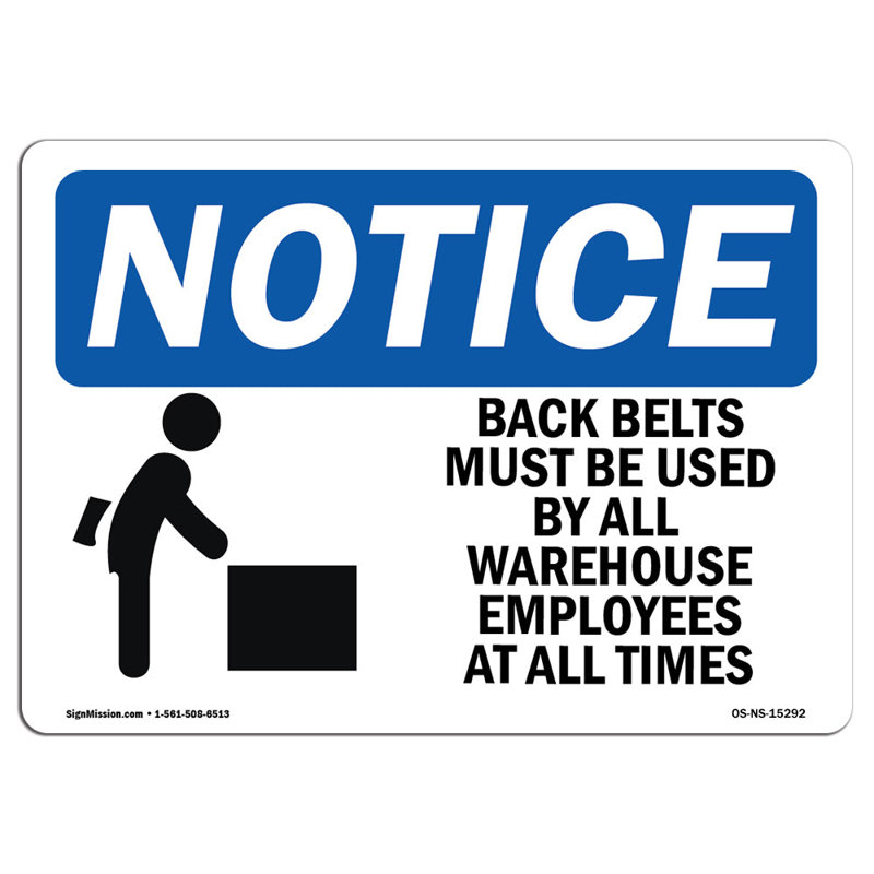 Ceinture arrière doit être utilisée