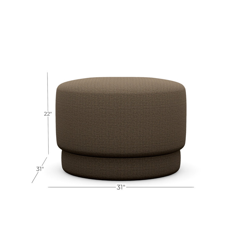 Cremini Small Ottoman, Sugar Shack 120511