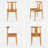 Farmhouse Wood Dining Chairs With Curved Back-879348982-899509267