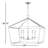 Tari 5-Light Dimmable Geometric Lantern Chandelier -1121332447