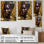 Portrait d'une femme africaine glamour - Impression-87370921-87370925