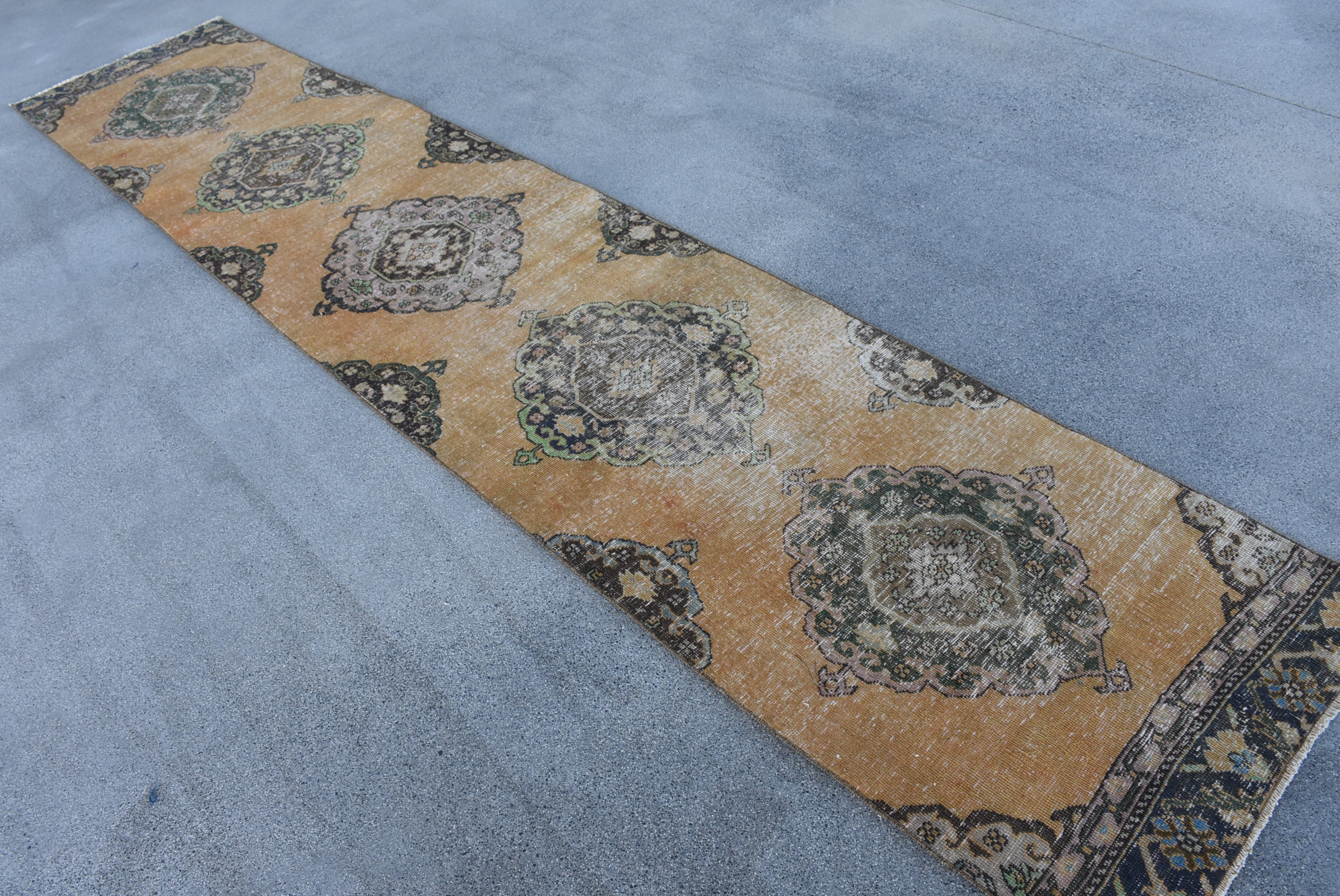 Bungalow Rose Classic Patchwork Runner Rug, 29.9x151.6 Inch Beige Rug ...
