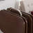 Berne 5 Piece Wood Folding Tray Table Set with Stand