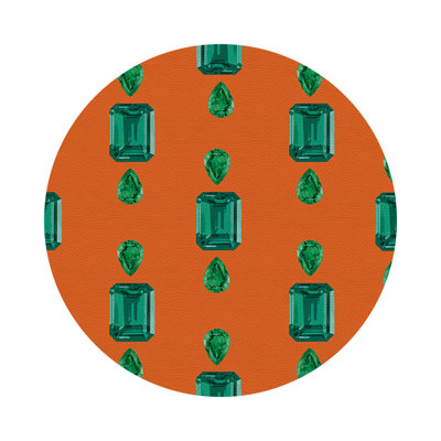 Napperon Gem Emeralds