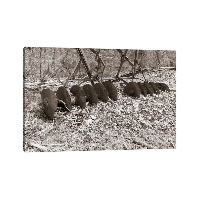 Sepia Farm Study III 1 Piece Wrapped Canvas Wall Art