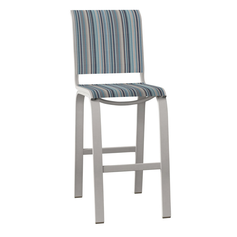 Tabouret de bar 29,5 po Holna, Gris chaleureux texturé, Vignoble