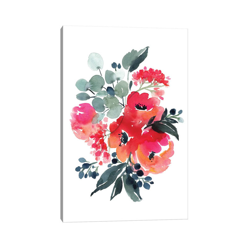 Punch by Gosia Gregorczyk - Wrapped Canvas Painting, 20.32 cm H x 30.48 cm W