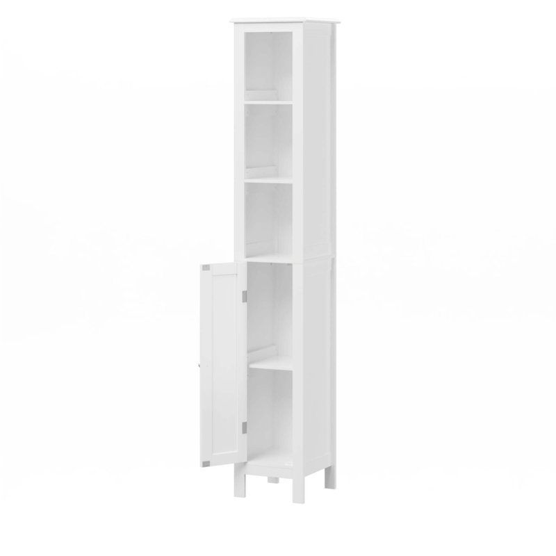 Armoire de rangement de 66,92 po de hauteur avec tablettes réglables