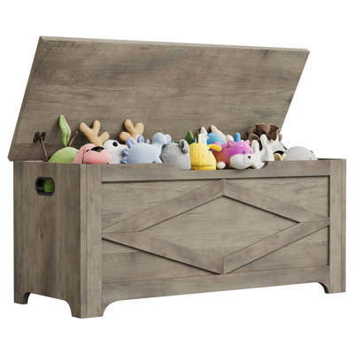 Upholstered Bench with Cabinet
