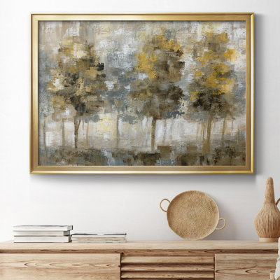 Linen Trees - Peinture encadrée