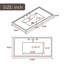 Meuble-lavabo sur pied simple 35,98 po Millstead-319996383