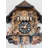  Quartz Cuckoo Clock with Deer Figurines, 12 Melodies