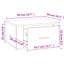 Wall-mounted Bedside Cabinets 2 pcs-348325821