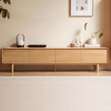 Crédence de rangement en bois massif l 86,61 po