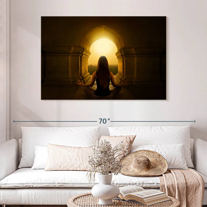 Kerrick Meditation Room, 8" H x 12" W