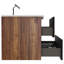 Meuble-lavabo mural blanc neige mat avec lavabo en céramique intégré avec trop-plein, grand meuble-lavabo flottant de rangement pour salle de bain moderne, pré-assemblé-1784969181-1784969179