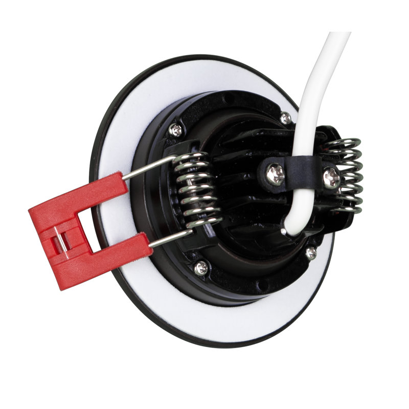 Dimmable Circle Ceiling Light, Oil-Rubbed Bronze, 4000K