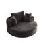 Canapé-lit simple en mousse 55 po Chenille-105528334