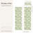 French Retro Spring & Summer Green Fern White Lace Window Film