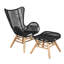 Jonina Acacia Solid Wood Outdoor Lounge Chair