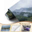 Papier peint adhésif pelucheux Serene Pond Ducks Mountain Landscape Inspired Nature Wall Art-1016584605