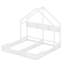 Lits plateforme simple avec tablettes