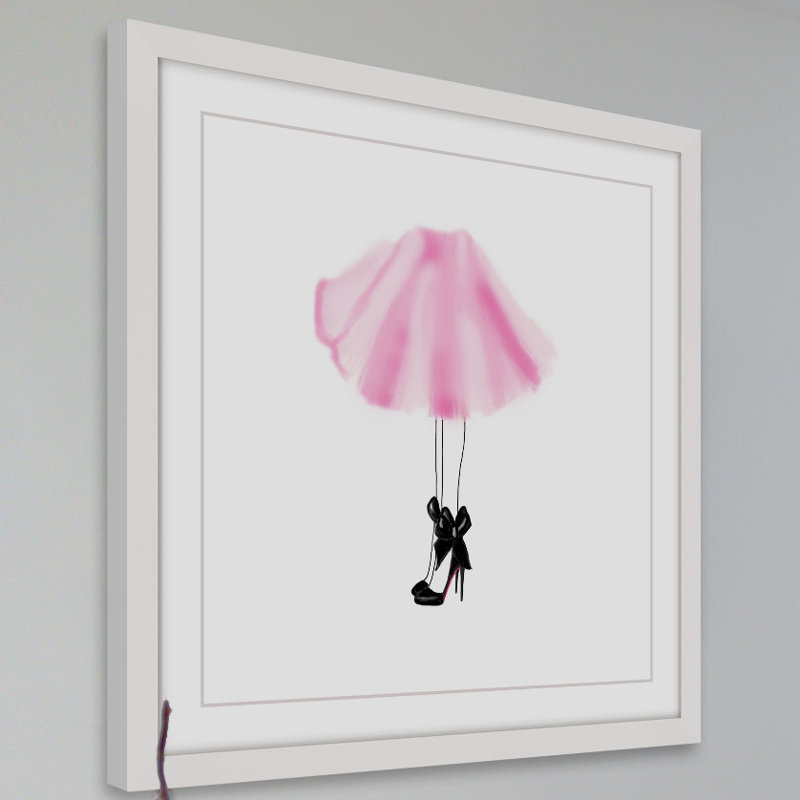 Single Picture Frame Painting, 41cm H x 41cm W x 3.81cm D
