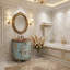 Meuble-lavabo en cuivre Lima au fini Serena-654850392