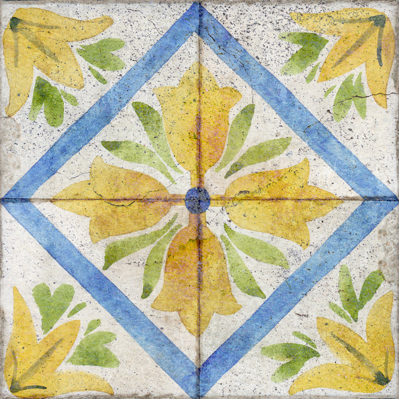 Carreau de mosaïque auto-adhésif en vinyle l 4 po x L 4 po, Vert clair