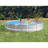 Plastic Round Frame Set Pool 30'' H x 144'' W x 144'' L , with Pump Included