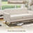  Loveseat And Sofa Set, 2 - Piece Tufted Upholstered Living Room Set-583969241