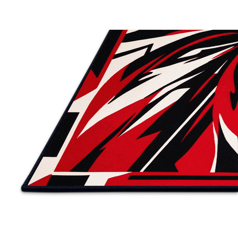 Ember Resonance Rug, Rectangle 2' x 3'