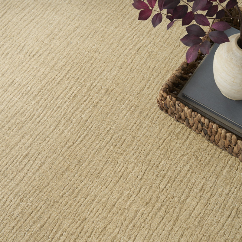 Strata 9'9" x 13'9" Taupe Farmhouse Indoor Rug, 9'9" x 13'9", Taupe