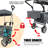 Utility Folding Wagon With Removable Canopy