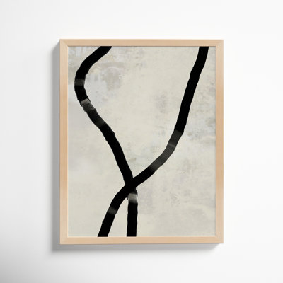 Ropes Series I "Black Rope 5" Print