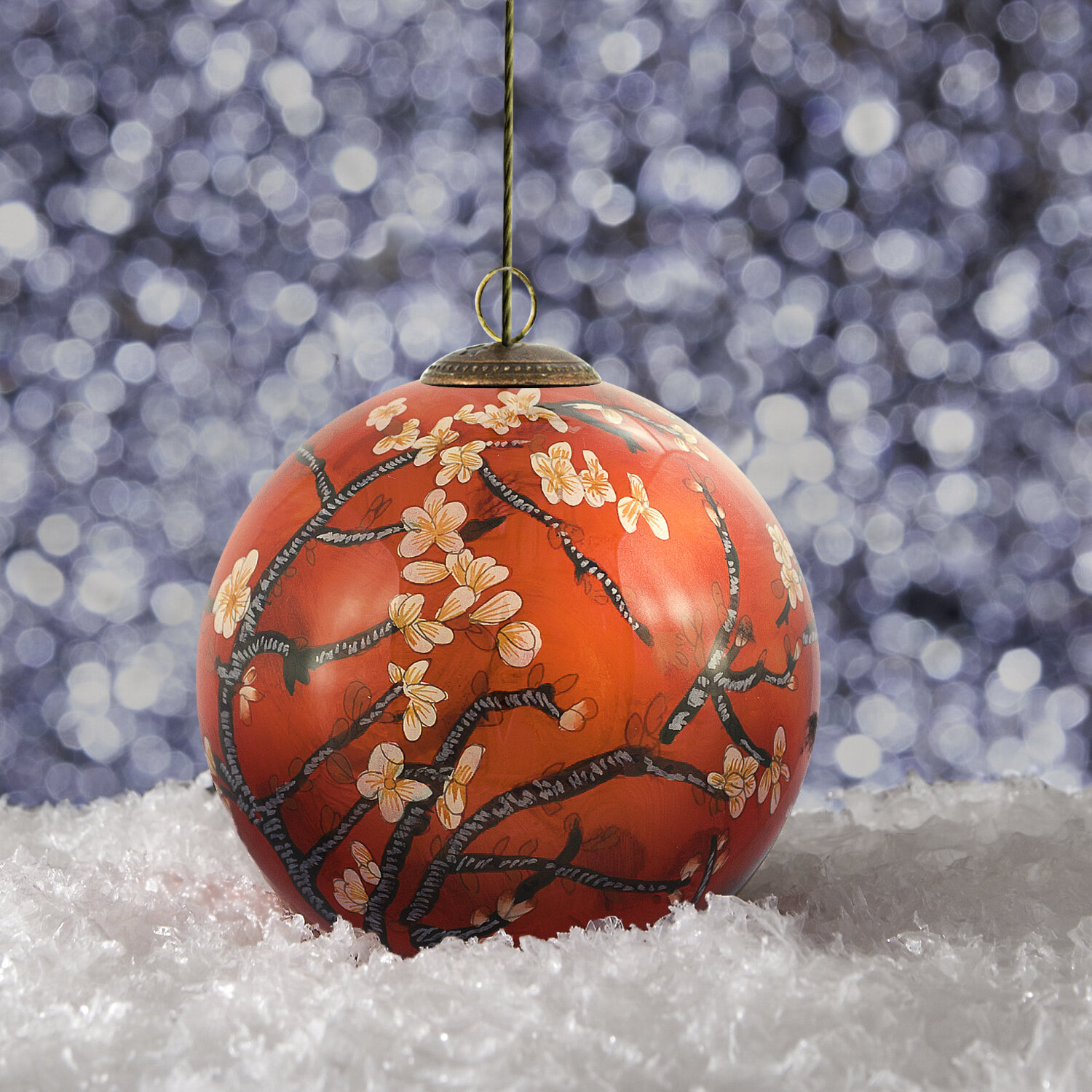 painted glass ball ornaments